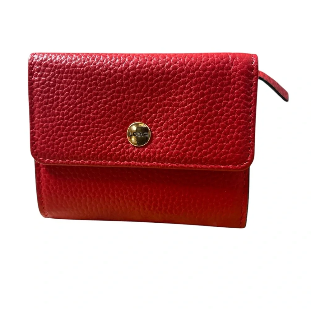 Winterberry Lodis Leather Wallet - Picture 2 of 10